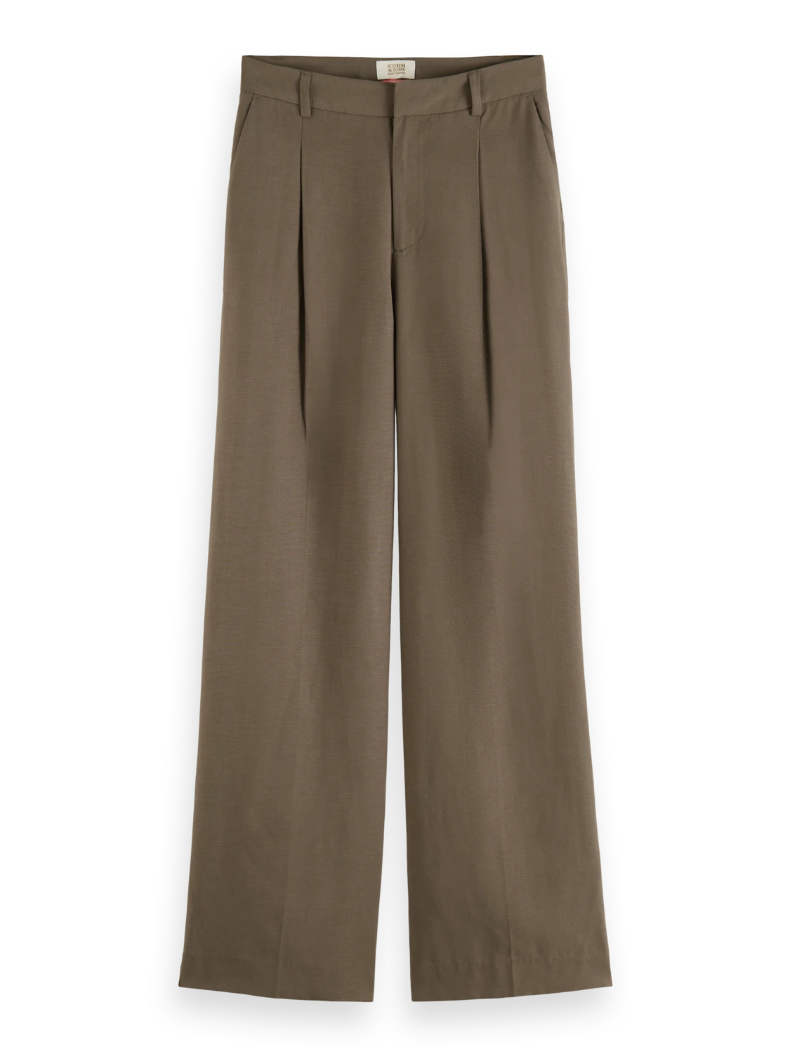 Scotch & Soda Drapey Mid-Rise Wide Leg Pant 3 Scotch & Soda Drapey Mid-Rise Wide Leg Pant