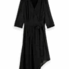 Scotch & Soda Asymmetric Wrap Dress -Scotch & Soda Hires PNG 23165515 FNT