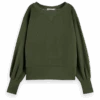 Scotch & Soda Boatneck Sweatshirt -Scotch & Soda Hires PNG 23165958 FNT
