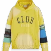 Scotch & Soda Relaxed Fit Club Soda Applique Hoodie In Organic Cotton -Scotch & Soda Hires PNG 23166308 FNT