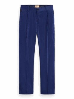 Scotch & Soda Blake Pleated Corduroy Chino