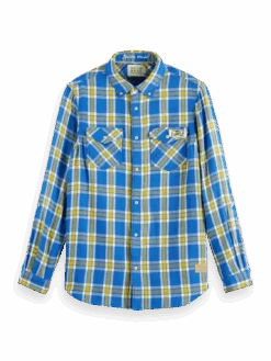 Scotch & Soda Check Double Face Twill Shirt