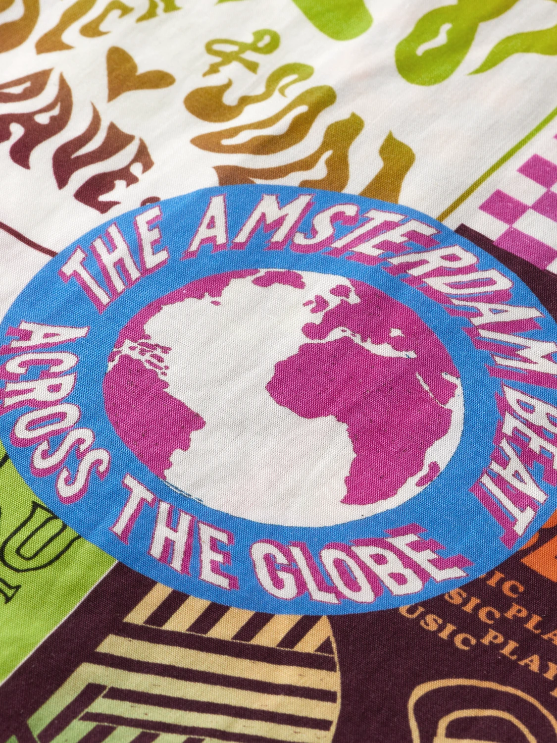 Scotch & Soda Allover Printed Short Sleeve Shirt 5 Scotch & Soda Allover Printed Short Sleeve Shirt - Image 3