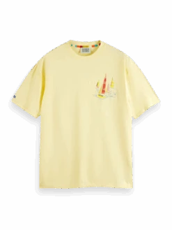 Scotch & Soda Go With The Flow Printed T-Shirt