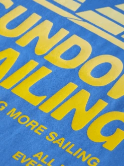 Scotch & Soda Sundown Sailing Printed T-Shirt -Scotch & Soda Hires PNG 24167480 DTL6