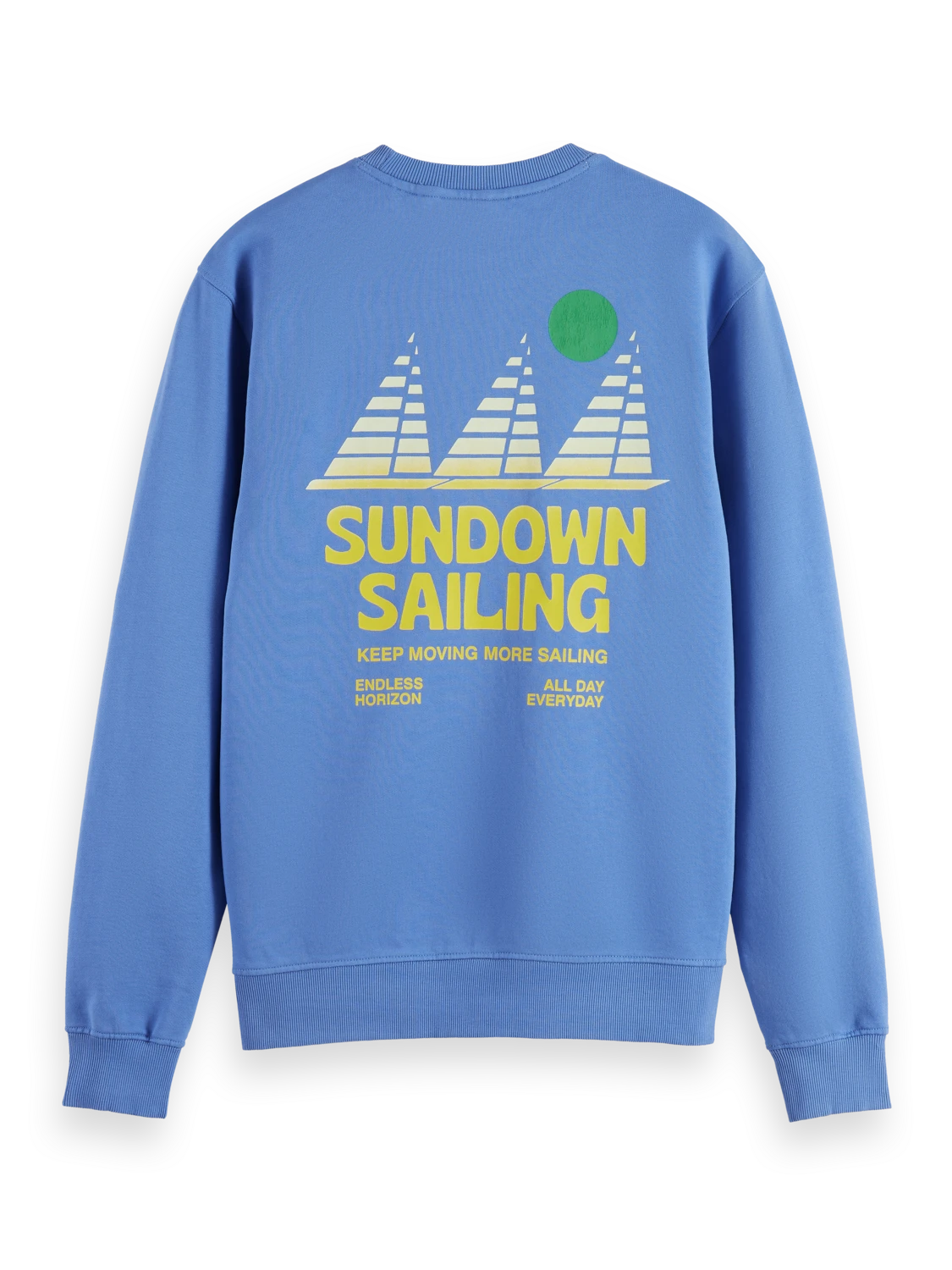 Scotch & Soda Sundown Sailing Printed Sweatshirt 4 Scotch & Soda Sundown Sailing Printed Sweatshirt - Image 2