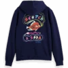 Scotch & Soda Front Back Artwork Hoodie -Scotch & Soda Hires PNG 24167499 BCK
