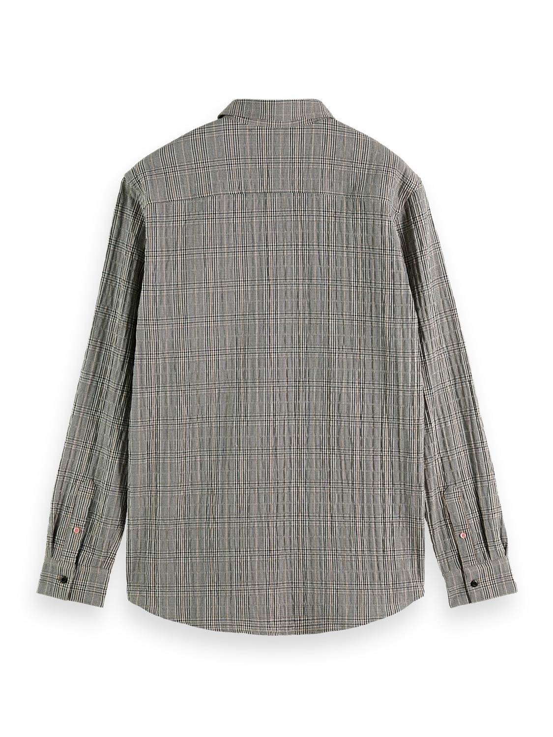 Scotch & Soda Seersucker Glen Check Shirt 4 Scotch & Soda Seersucker Glen Check Shirt - Image 2