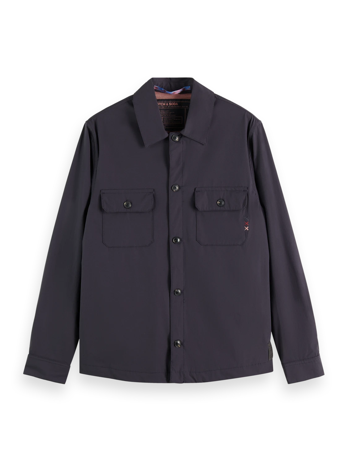 Scotch & Soda Nylon-Blend Overshirt 3 Scotch & Soda Nylon-Blend Overshirt