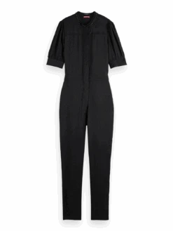 Scotch & Soda Beaded Collar Jumpsuit