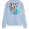 Scotch & Soda Set Sail Printed Sweatshirt -Scotch & Soda Hires PNG 24168636 BCK