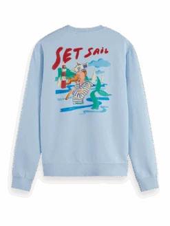 Scotch & Soda Set Sail Printed Sweatshirt