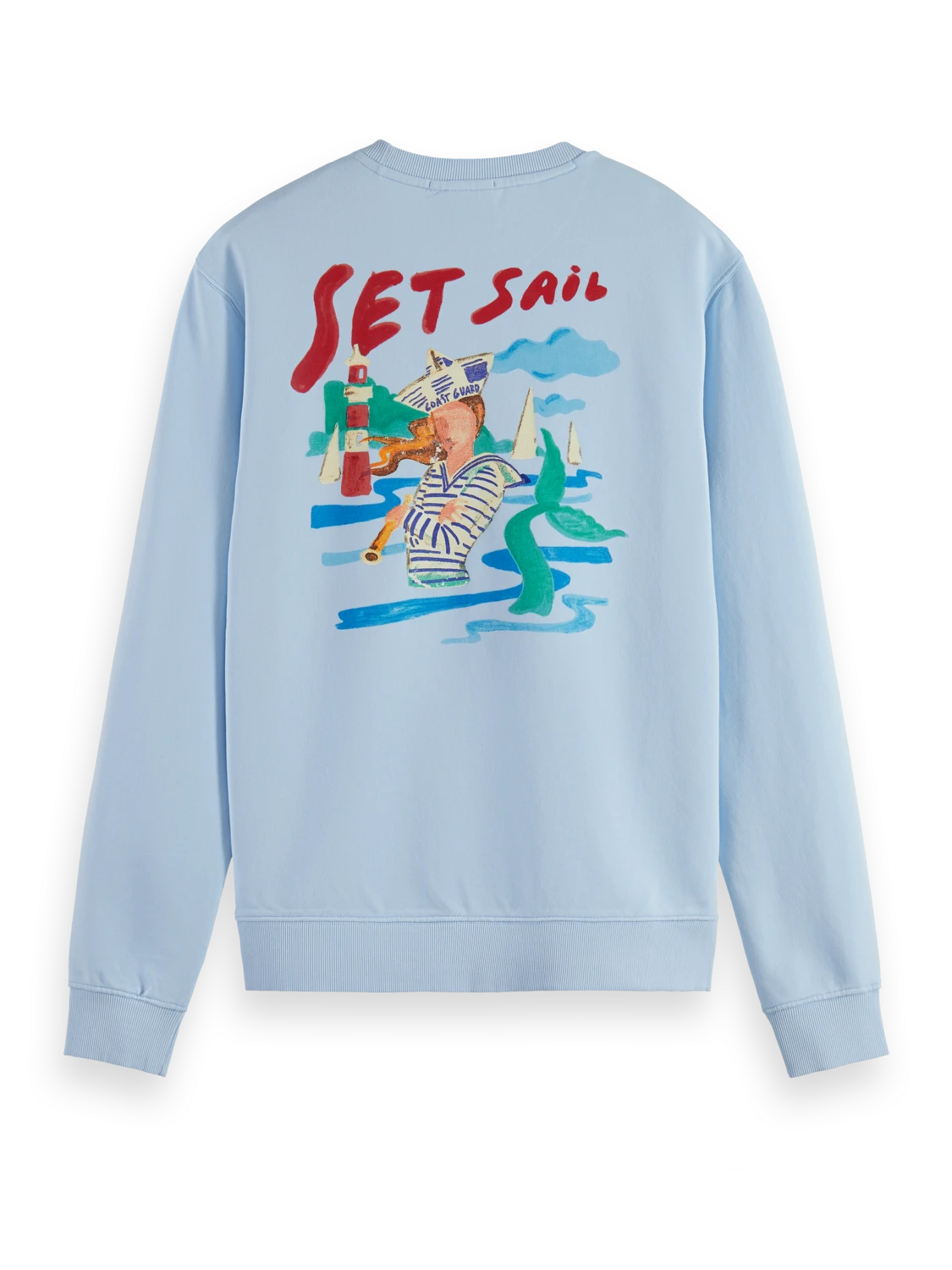 Scotch & Soda Set Sail Printed Sweatshirt 3 Scotch & Soda Set Sail Printed Sweatshirt