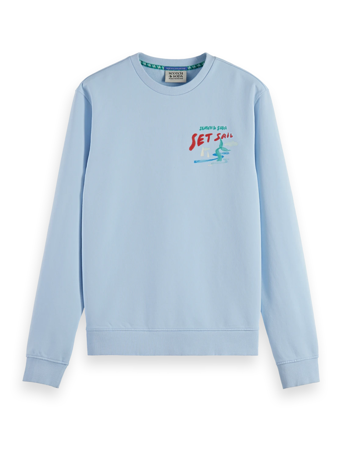 Scotch & Soda Set Sail Printed Sweatshirt 4 Scotch & Soda Set Sail Printed Sweatshirt - Image 2