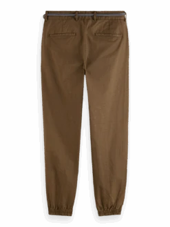 Scotch & Soda Linen-Blend Chino Jogger -Scotch & Soda Hires PNG 24168735 BCK