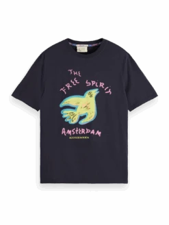 Scotch & Soda The Free Spirit Printed T-Shirt
