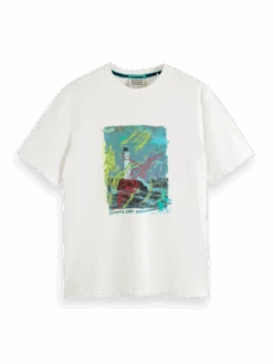 Scotch & Soda Lighthouse Printed T-Shirt
