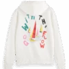 Scotch & Soda Go With The Flow Printed Hoodie -Scotch & Soda Hires PNG 24168857 BCK