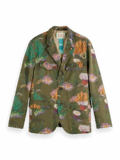 Scotch & Soda Printed Blazer