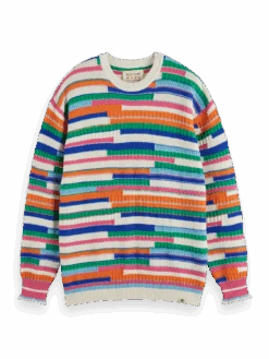 Scotch & Soda Multicolor Striped Pullover