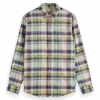 Scotch & Soda Basket Weave Check Shirt -Scotch & Soda Hires PNG 24169298 FNT