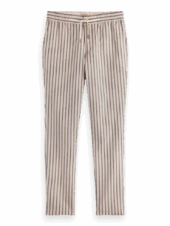 Scotch & Soda Warren Straight Fit Striped Jogger