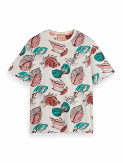 Scotch & Soda Seashell Printed T-Shirt