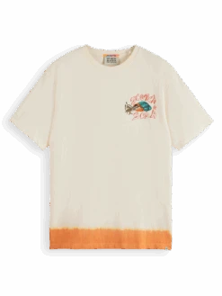 Scotch & Soda Front Back Artwork T-Shirt