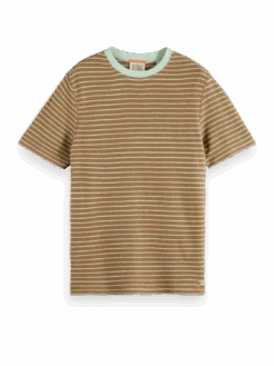 Scotch & Soda Structured Striped T-Shirt