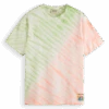 Scotch & Soda Diagonal Tie Dye T-Shirt -Scotch & Soda Hires PNG 24169599 FNT