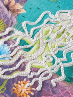 Scotch & Soda Seanery Artwork Embroidered T-Shirt -Scotch & Soda Hires PNG 24169606 DTL6