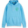 Scotch & Soda Garment-Dyed Artwork Hoodie -Scotch & Soda Hires PNG 24169625 FNT