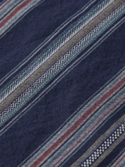 Scotch & Soda Dobby Striped Standing Collar Shirt -Scotch & Soda Hires PNG 24170222 DTL6