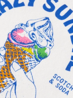 Scotch & Soda Front And Back Artwork Hoodie -Scotch & Soda Hires PNG 24170390 DTL6