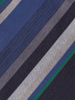 Scotch & Soda Multicolour Striped Fine Cotton Poplin Hawaii Shirt -Scotch & Soda Hires PNG 24170652 DTL6