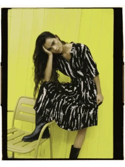 Scotch & Soda Tie Dye Midi Dress